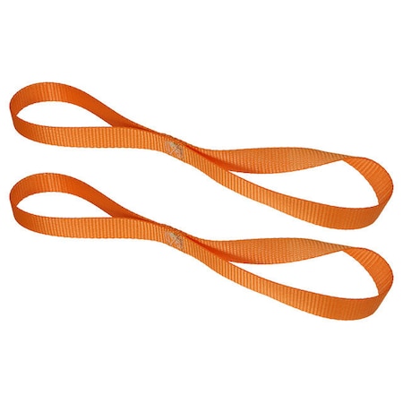 Us Cargo Control Motorcycle Handlebar Strap (Pair) Orange MHS118-OR-PR